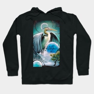 The Great Blue Heron Hoodie